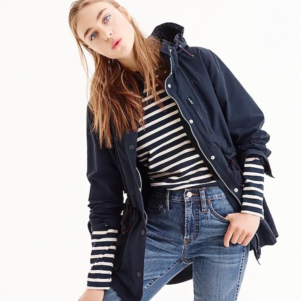J Crew Perfect Rain Jacket